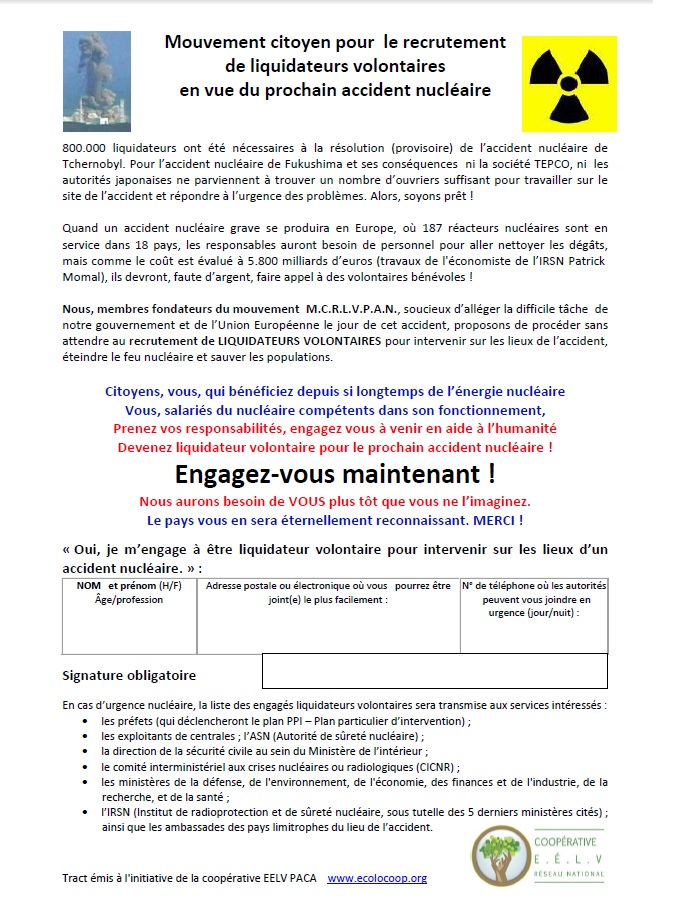liquidateurs volontaires