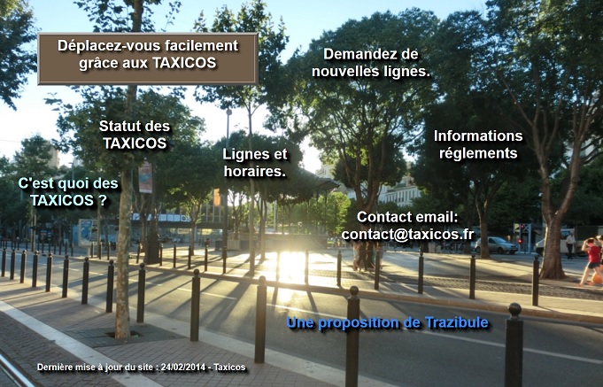 Taxicos, Proposition pour le transport urbain