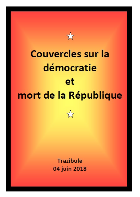 Une analyse de notre démocratie actuelle qui est en très mauvaise situation, de plus en plus proche d`un système dictatorial.