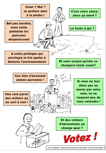 Un tract neutre contre l`abtention