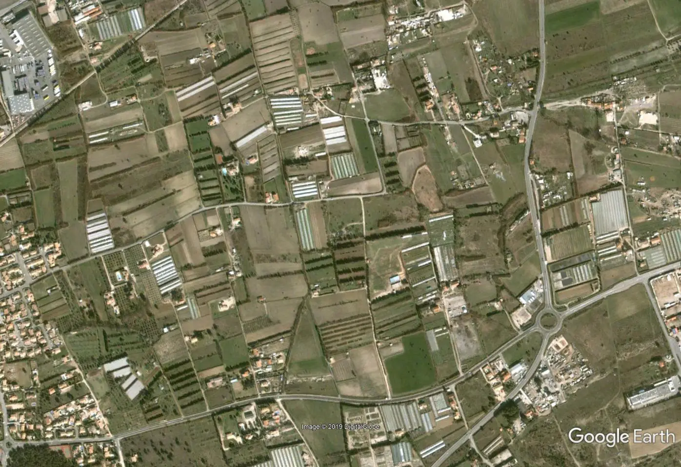 terres agricoles Chateau-Neuf les Martigues en 2007