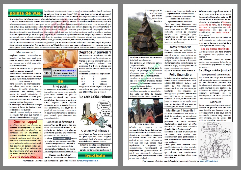 Point de vue de Trazibule n°100