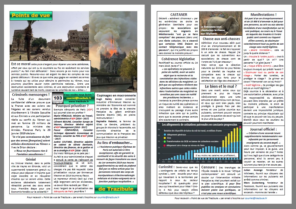 Point de vue de Trazibule n°103