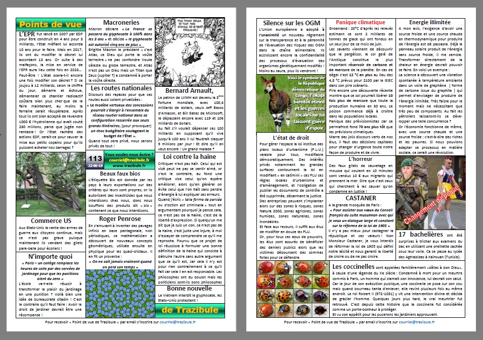 Point de vue de Trazibule n°113