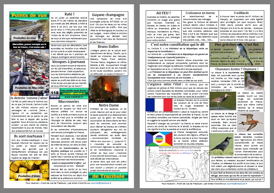 Point de vue de Trazibule n°118