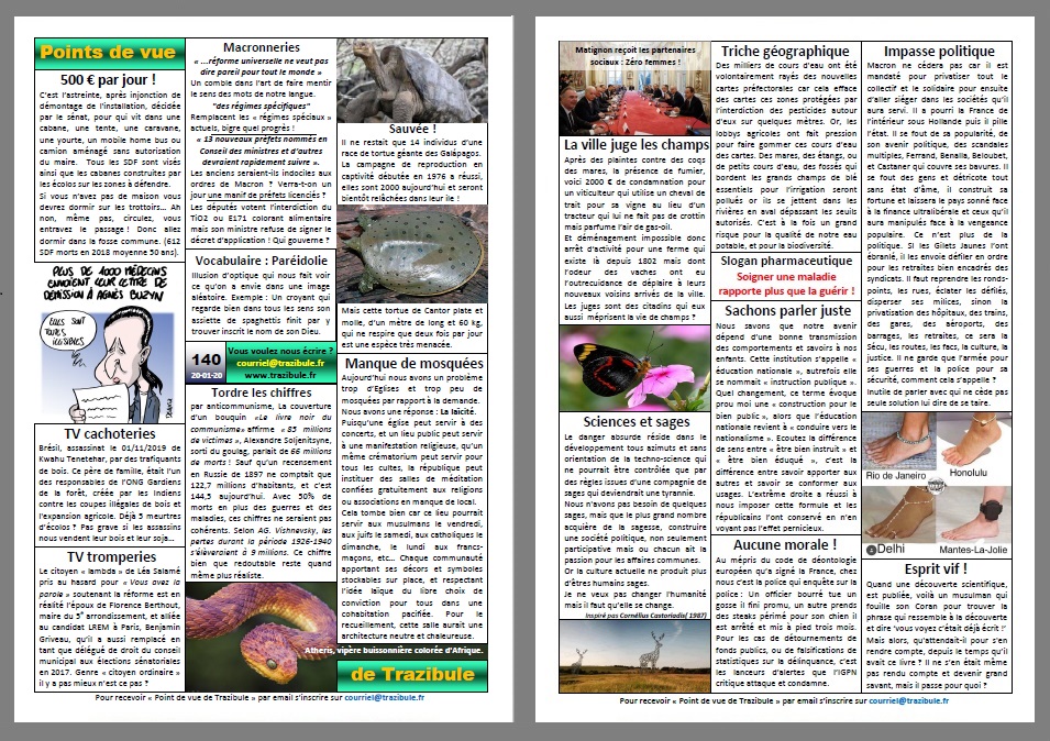 Point de vue de Trazibule n°140