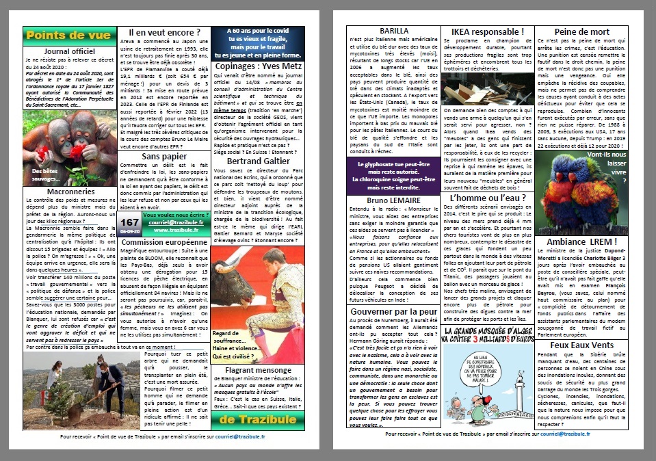 Point de vue de Trazibule n°167