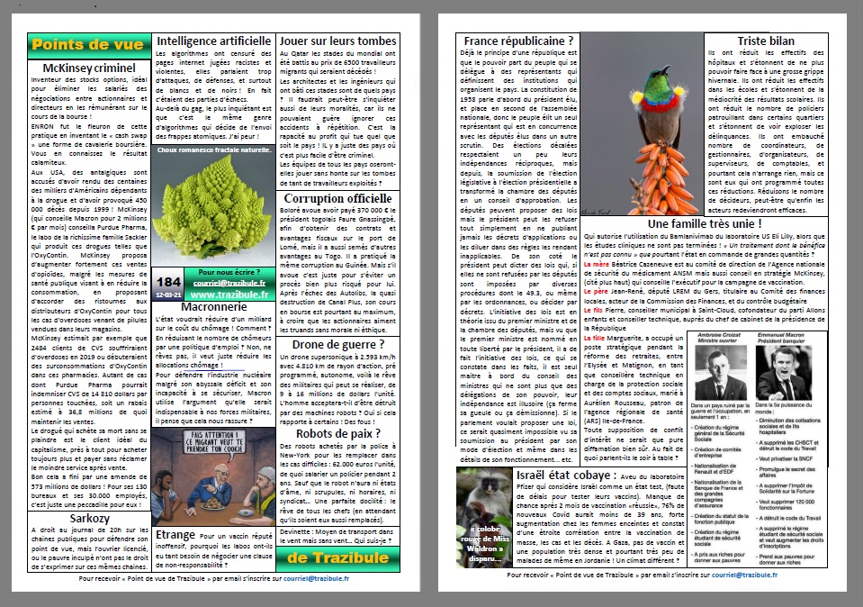 Point de vue de Trazibule n°184