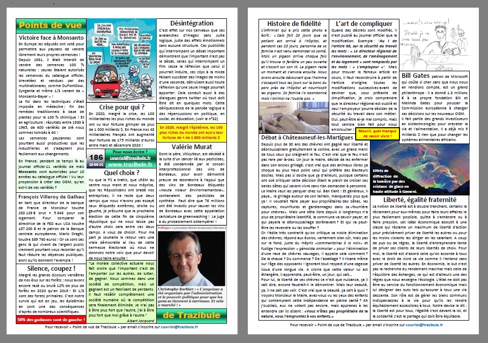 Point de vue de Trazibule n°186