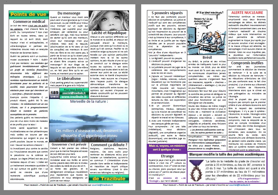 Point de vue de Trazibule n°189