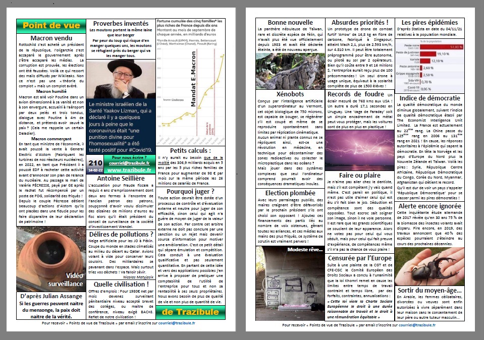 Point de vue de Trazibule n°210