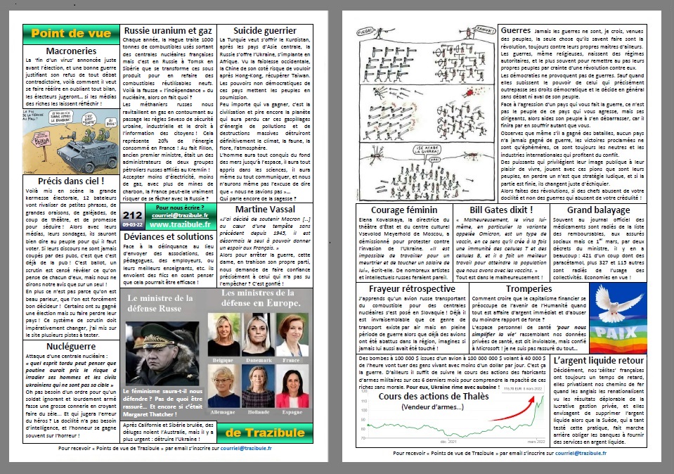 Point de vue de Trazibule n°212