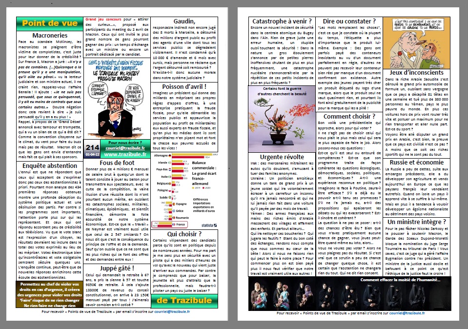Point de vue de Trazibule n°214