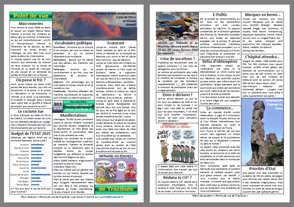 Point de vue de Trazibule n°303