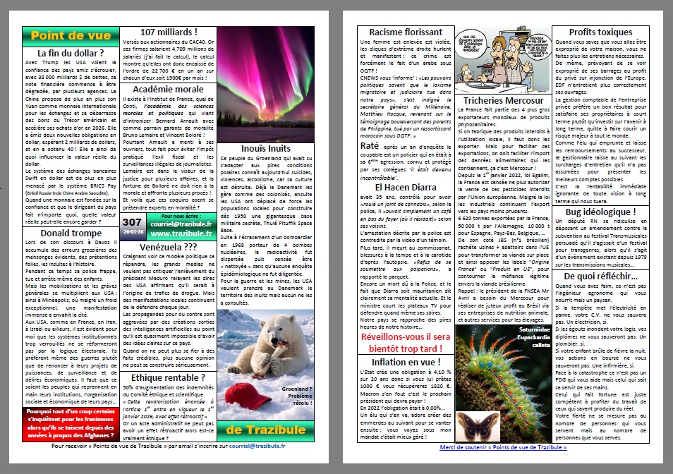 Point de vue de Trazibule n°307