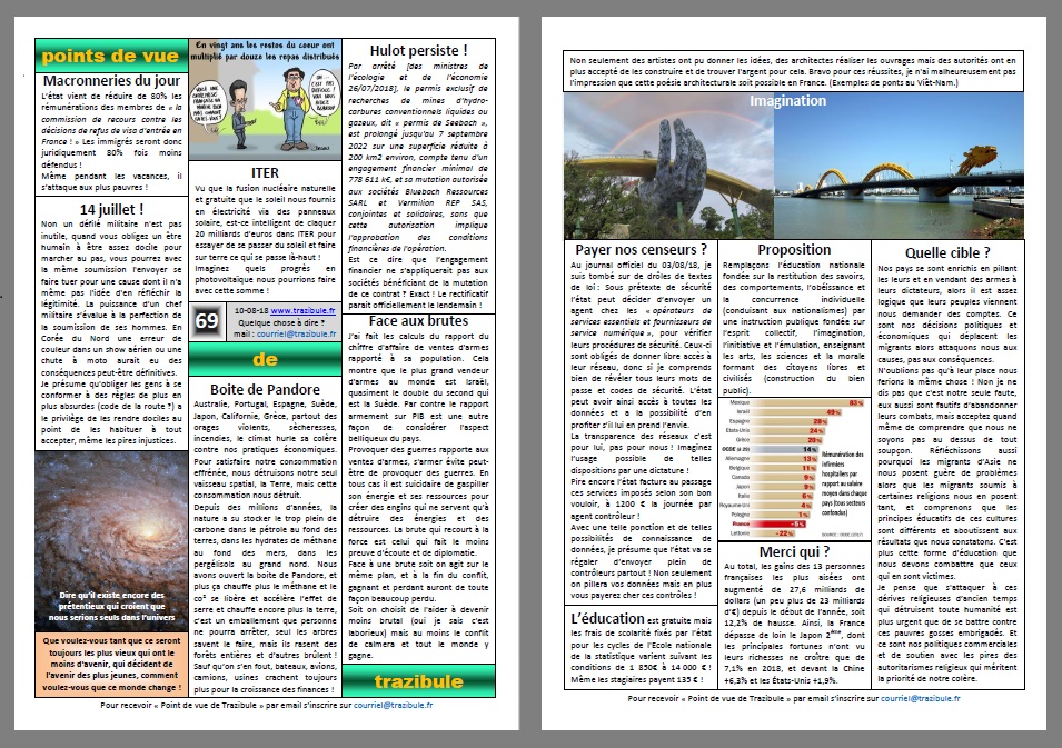 Point de vue de Trazibule n°69