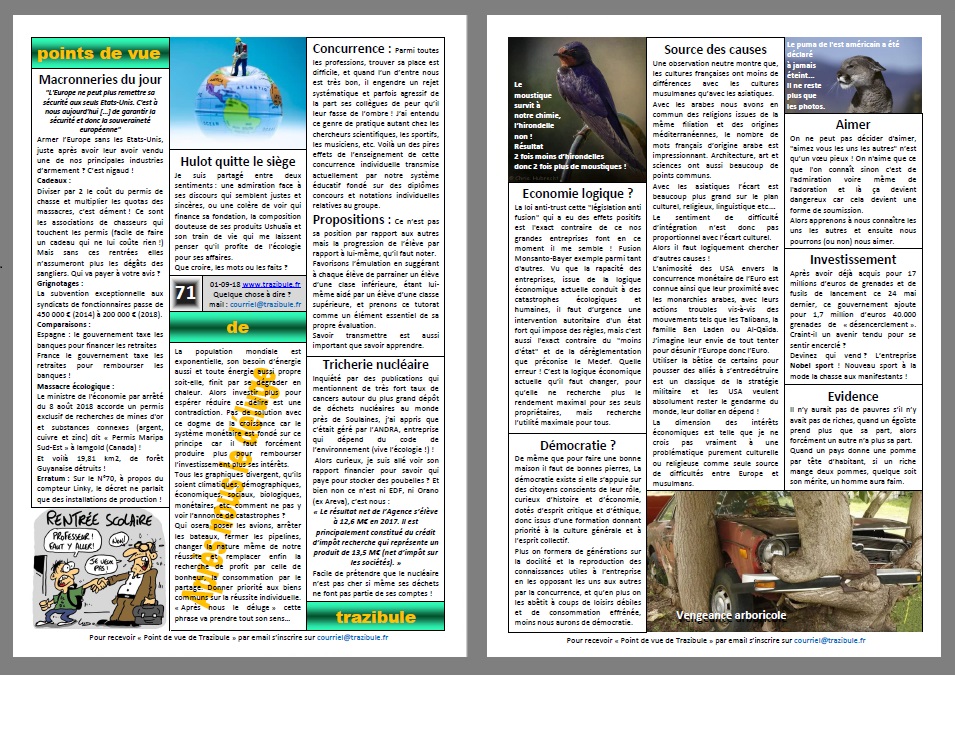 Point de vue de Trazibule n°71