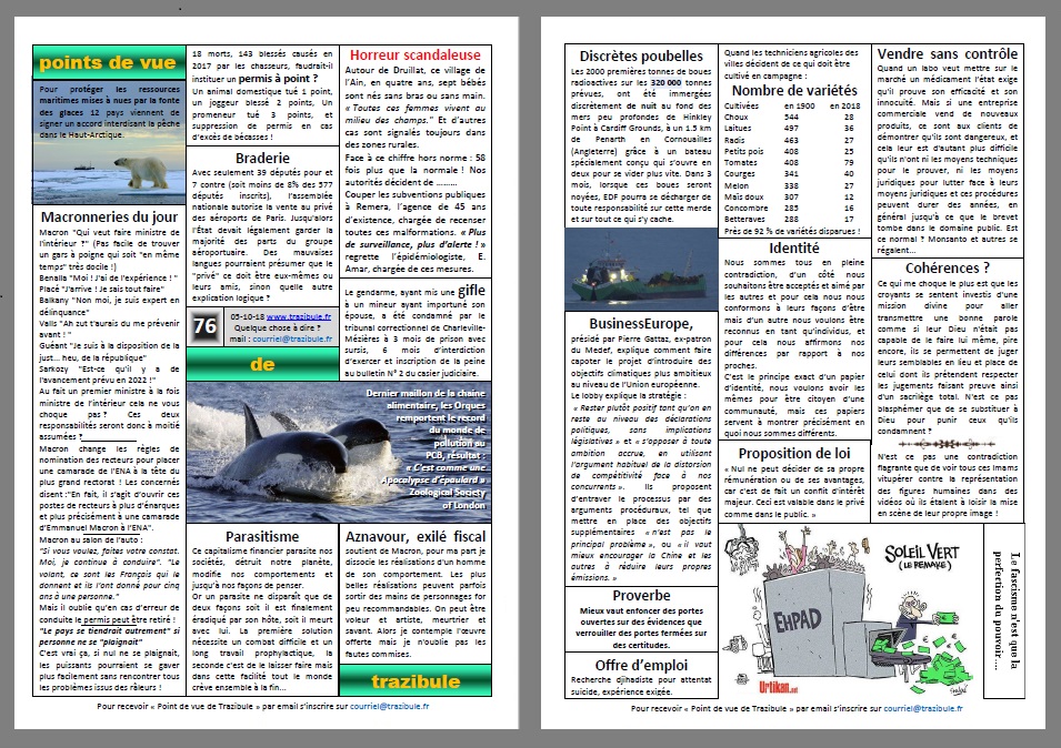 Point de vue de Trazibule n°76