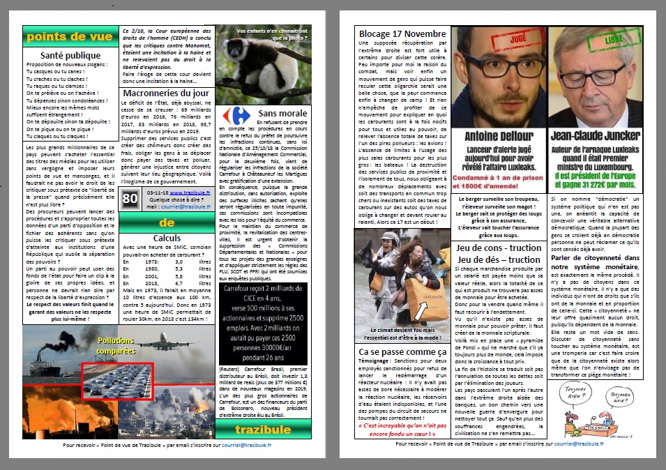 Point de vue de Trazibule n°80