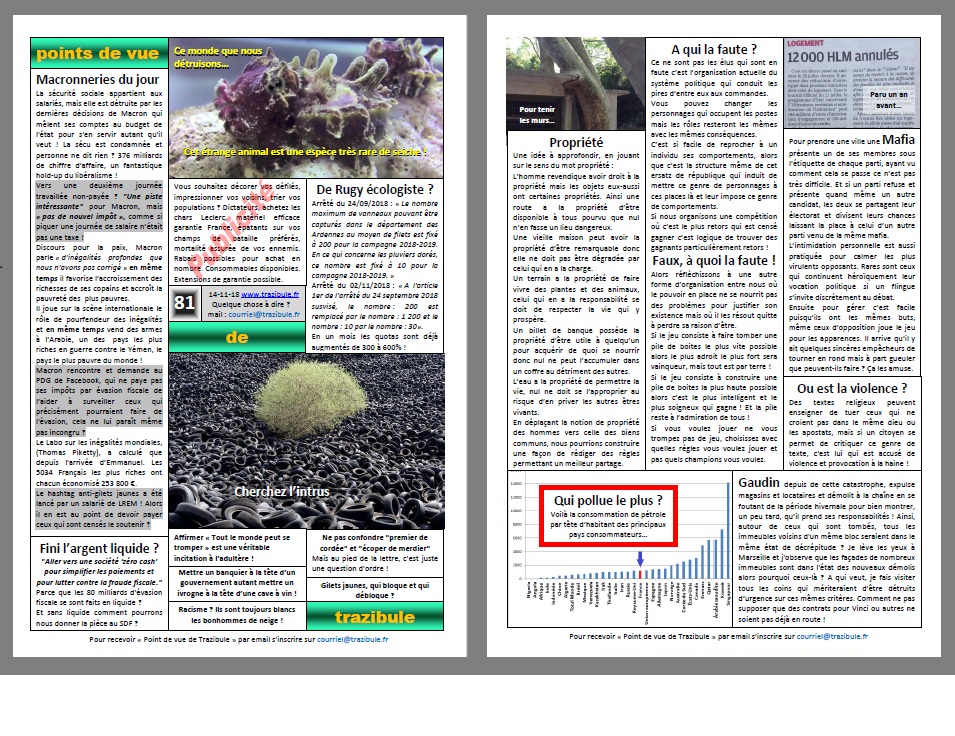 Point de vue de Trazibule n°81