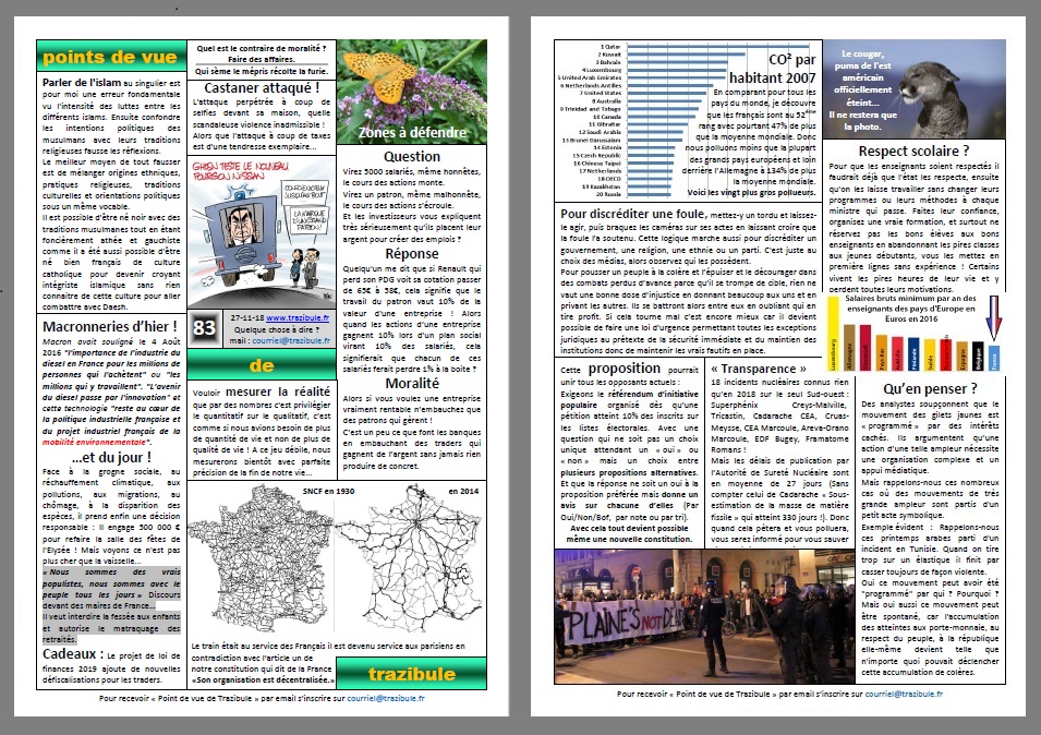 Point de vue de Trazibule n°83