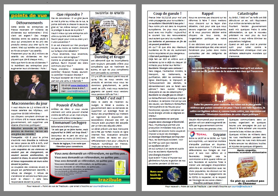 Point de vue de Trazibule n°84
