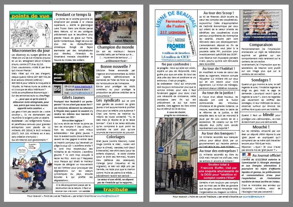 Point de vue de Trazibule n°86
