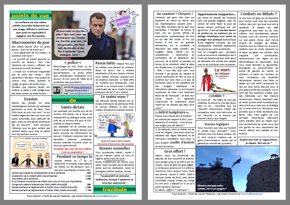 Point de vue de Trazibule n°87